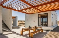 Tinted Serene Desert Retreats