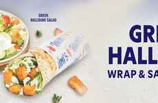 Vegetarian Mediterranean Wraps