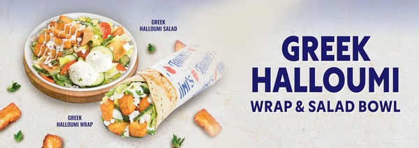 Vegetarian Mediterranean Wraps