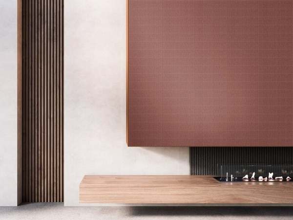Waffle-Like Patterned Ceramic Tiles
