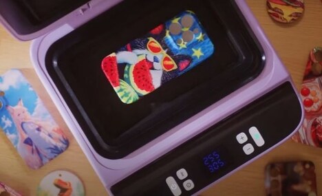 Vacuum-Heat Smartphone Case Printers