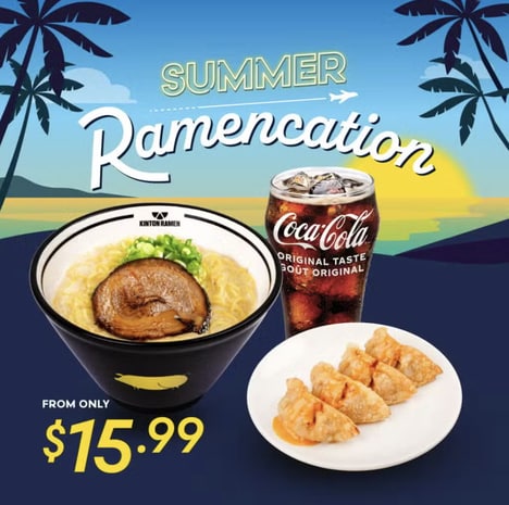 Summer Ramen Chain Deals