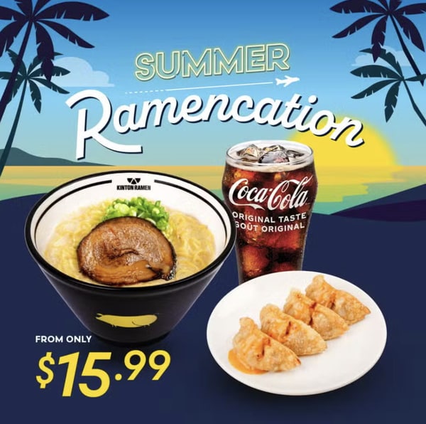 Summer Ramen Chain Deals