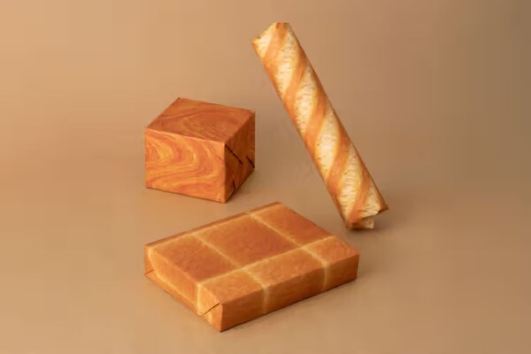 Bread-Themed Wrapping Paper Sets