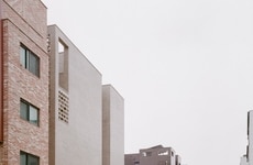 Tranquil Facade Housing Structures