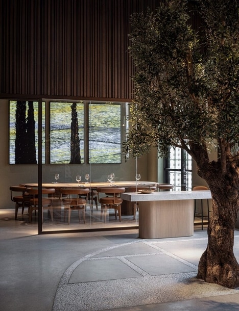Block Partition Breezy Restaurants