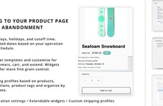 Custom Delivery Displays