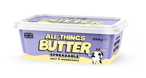 Spreadable Free-From Butter Products
