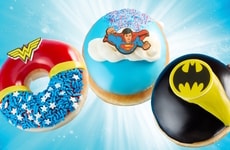 Classic Superhero-Inspired Donuts