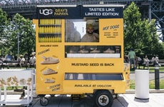 Mustard-Themed Footwear Launches