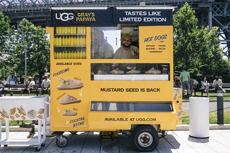 Mustard-Themed Footwear Launches
