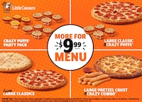 Value-Packed Pizza Menus