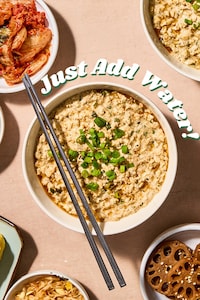 Korean-Style Savory Oatmeals