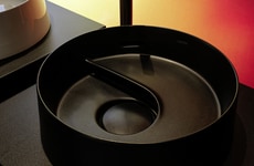 Water Flow-Inspired Kiln Sinks