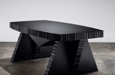 Styrofoam Layered Stealthy Tables