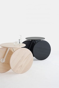 Circular Rolling Bar Carts Image 1