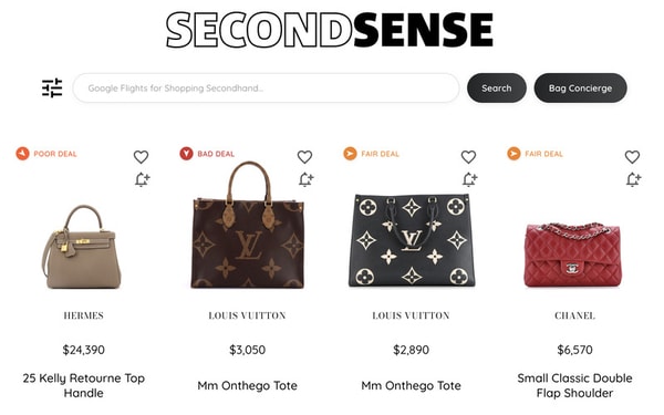 Secondhand Search Engines