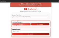 Video Content Summarizers