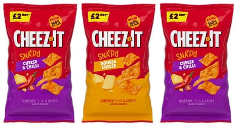 Sharing-Friendly Cheesy Cracker Snacks