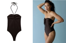 Versatile Sleek Swimwear Designs