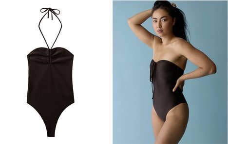 Versatile Sleek Swimwear Designs