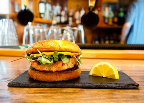Frozen Shrimp Burger Patties
