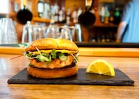 Frozen Shrimp Burger Patties