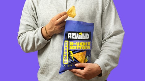 Battery-Flavored Snack Chips