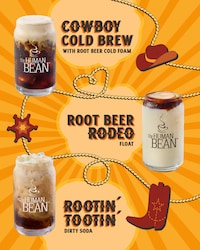 Western-Themed Cafe Drink Menus Image 1