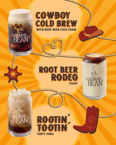 Western-Themed Cafe Drink Menus