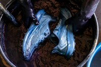 Artistic Naturally Dyed Sneakers Image 3