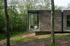 Glass-Lined Corridor Residences