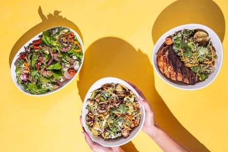 Hybrid Cuisine Restaurant Salads