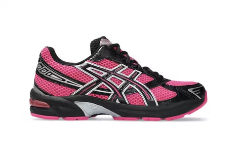 Pink-Tinged Technical Sneakers