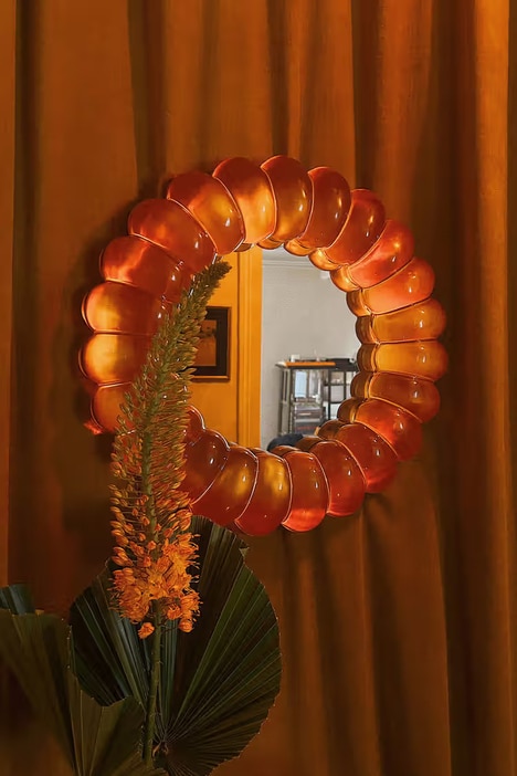 Retro Jelly Mold-Inspired Mirrors