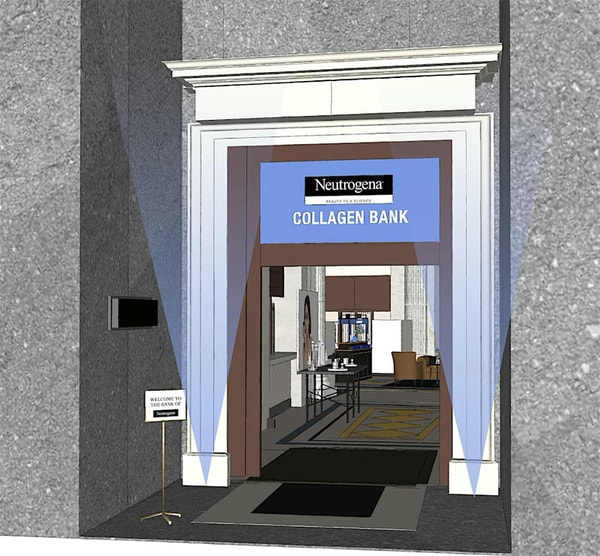 Banking-Inspired Skincare Pop-Ups