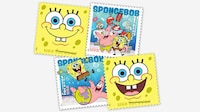 Cartoon-Inspired Postage Stamps Image 2
