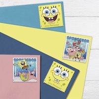 Cartoon-Inspired Postage Stamps Image 3