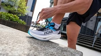 Approachable Race-Ready Sneakers Image 1