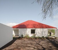 Red Roof-Topped Irish Buildings Image 2