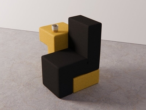 Simplistically Shaped Geometric Chairs