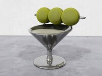 Cocktail-Resembling Chair Designs