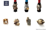 Sculptural Knife Lanyard Beads Image 2