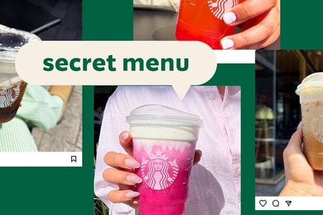 Customizable Cafe Drink Menus