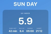 Location-Based UV Tracker Apps