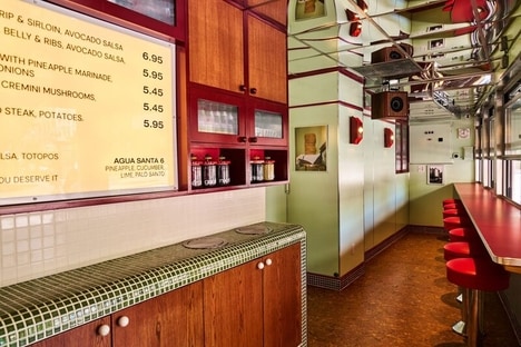 Narrow Modern Taco Restaurants