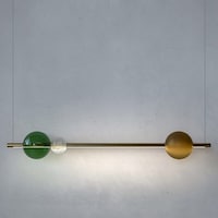 Horizontal Glass Sphere Lighting Image 3