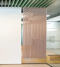 Felt-Made Retractable Room Dividers Image 3