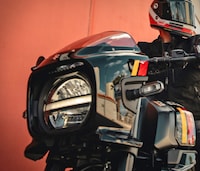 Punchy Vintage-Inspired Motorcycles Image 8