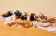 Waffle-Inspired Sandals